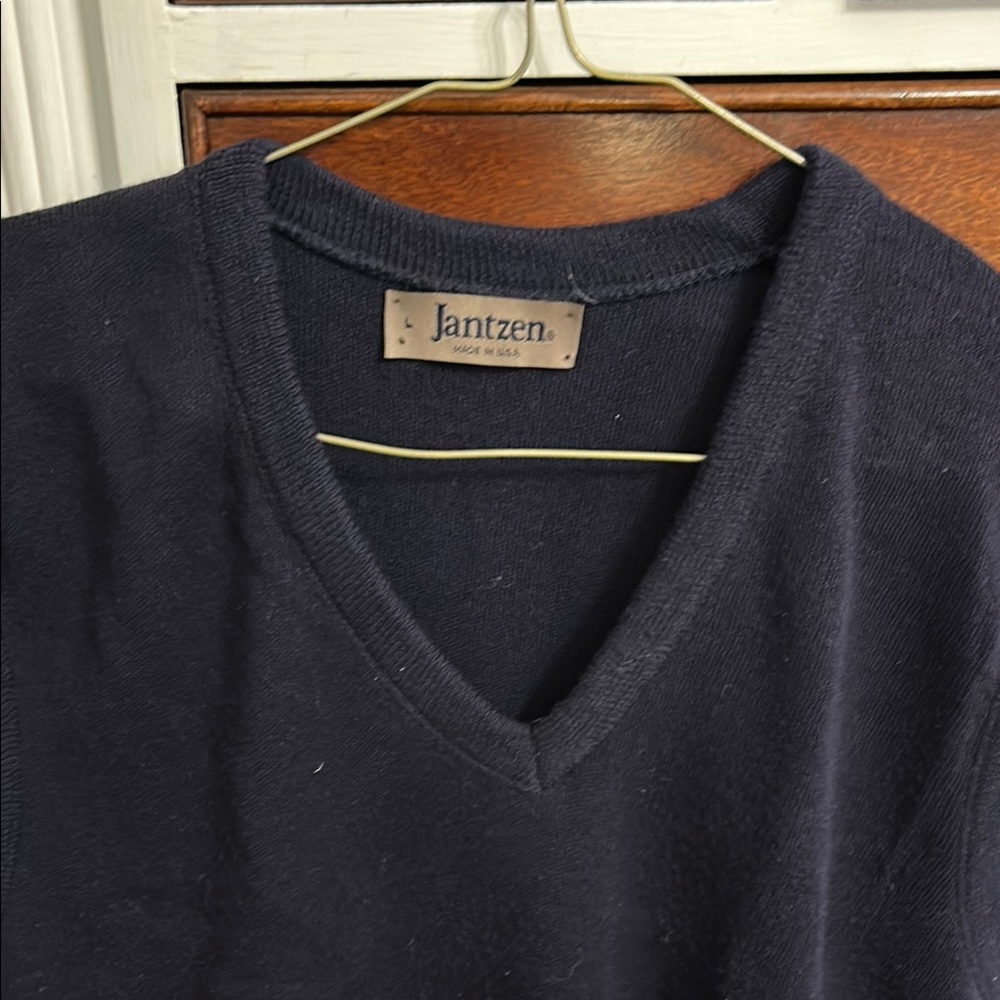 Jantzen Men's Navy Sweater Vest